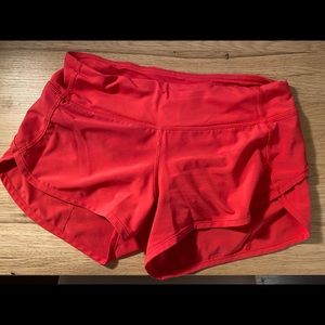 Lululemon speed up shorts 2.5
